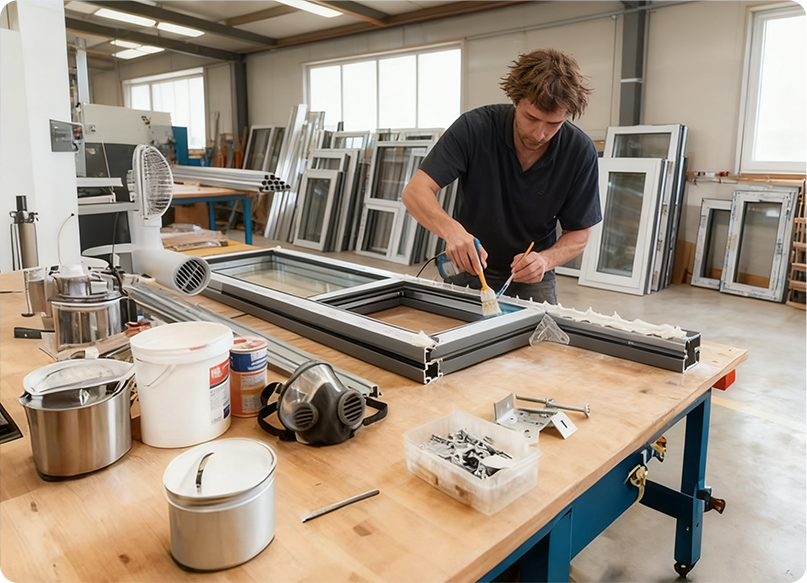 Tilsetningsstoffer til maling